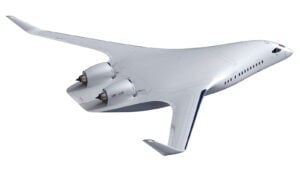 Rendering of JetZero Z4 jetliner © JetZero