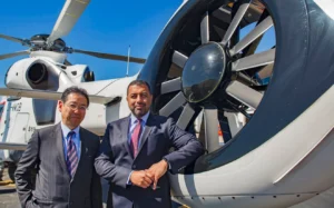 Shinichiro Watanabe, Senior Managing Executive Officer, SMFL and Jaspal Jandu, CEO, LCI