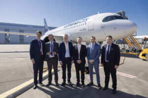 Brand new A320neo Lufthansa City Airlines
