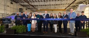 St. Louis Downtown Airport ribbon-cutting Gulfstream
