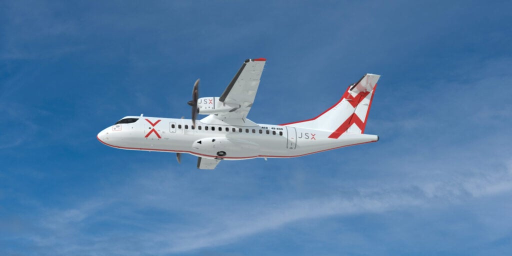 JSX plans to commence operations with ATR aircraft in late 2025 © ATR