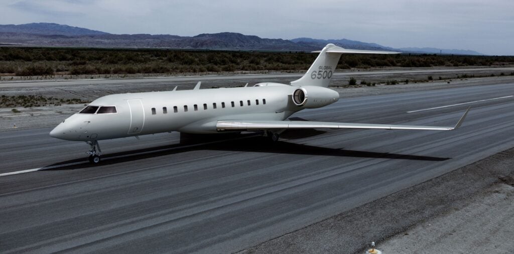 Saab has placed an order for two Global 6500 jets