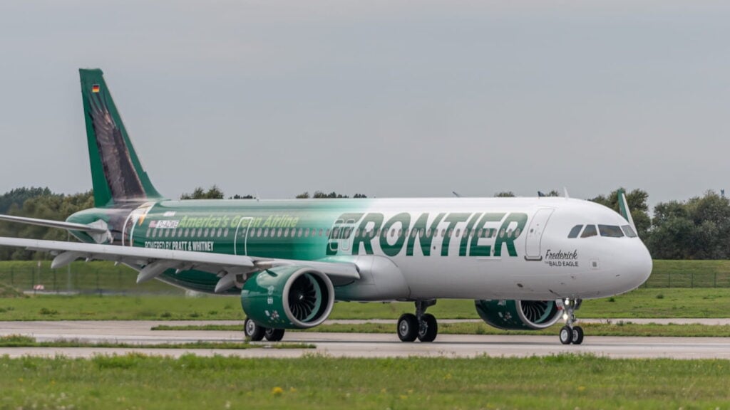 Frontier has opted for Pratt & Whitney’s GTF engines to power its new A321neo aircraft © RTX