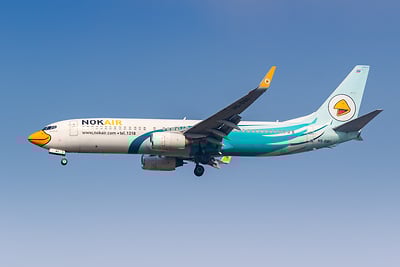 NOK Air Boeing 737-8 aircraft ©