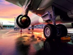 CF34-10E engine on wing © Ayden OShannessy