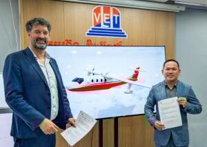 Elfly Group signed a deal with Cambodia’s VET Airways for five ‘NOEMI’ seaplanes