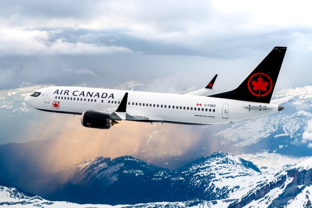 Air Canada Boeing 737 MAX © Air Canada