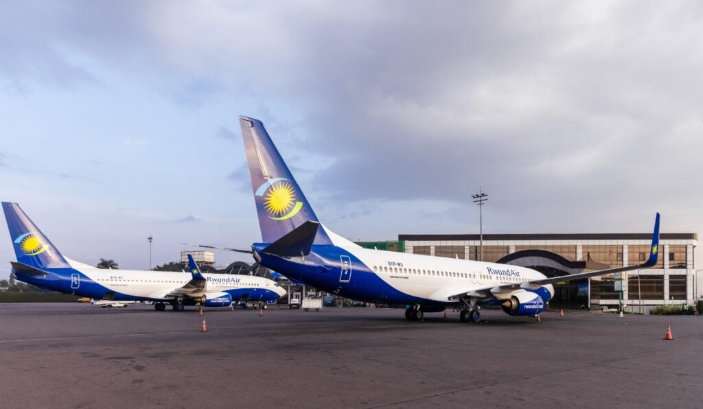 RwandAir has added two new B737-800 aircraft to its fleet © RwandAir