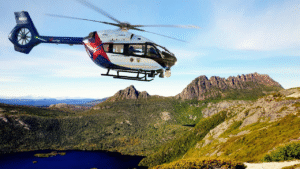 Image of a H145 helicopter in StarFlight livery © Airbus