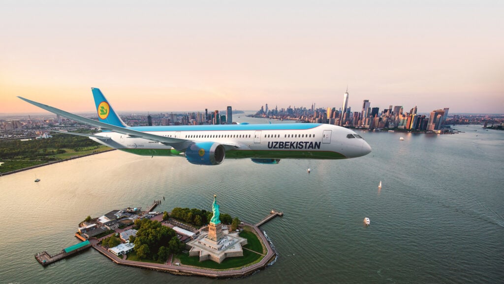 Uzbekistan Airways has placed an order for up to 22 Boeing 787 Dreamliners