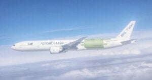 AerCap's P2F converted B777-300ERSF IAI
