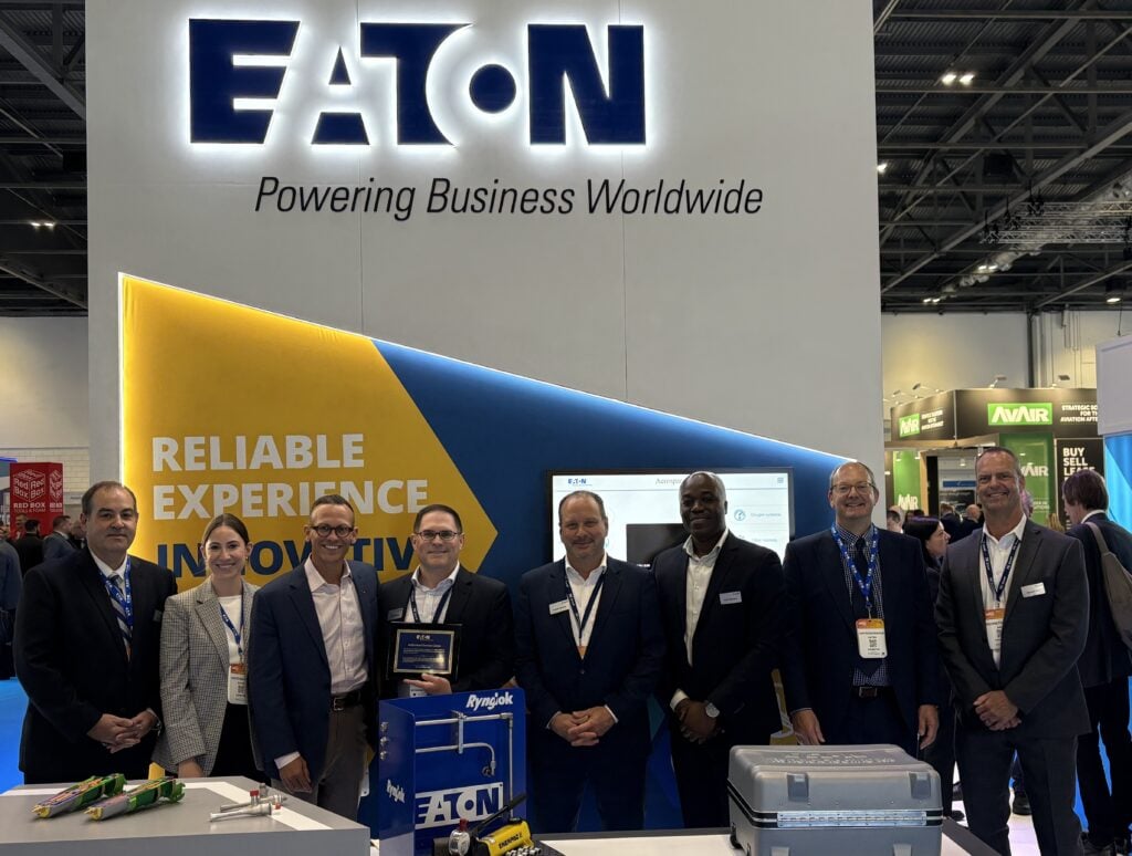 Leaders from AAR and Eaton connected at MRO Europe in London