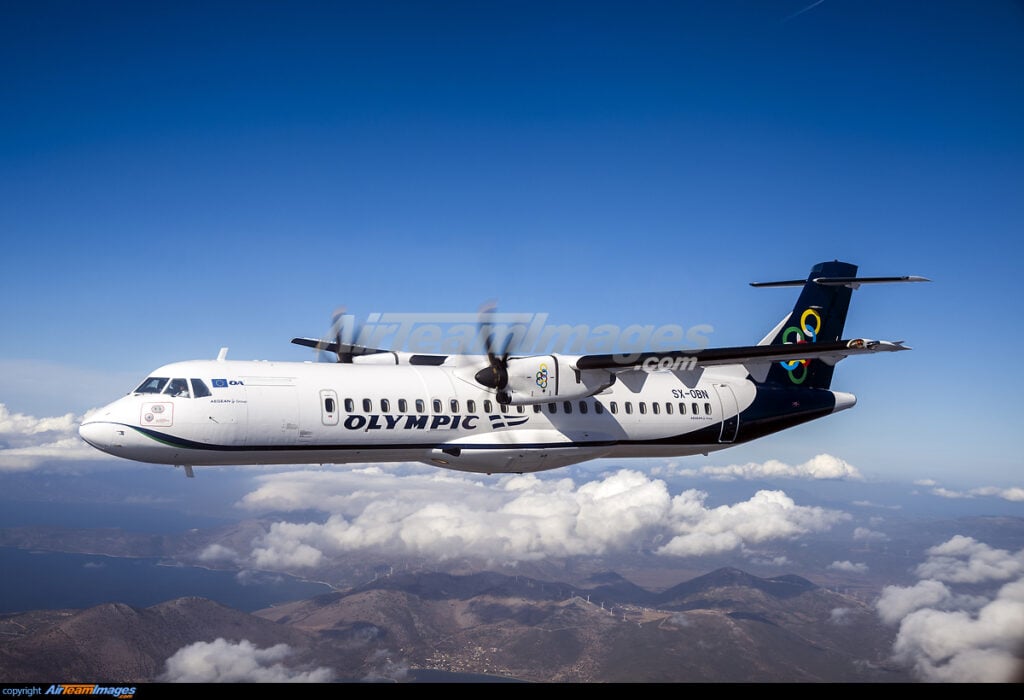 Olympic Air ATR 72-600 aircraft © AirTeamImages