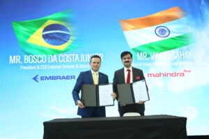 Embraer and Mahindra Group forge a strategic alliance to introduce the C-390 Millennium to India © Embraer
