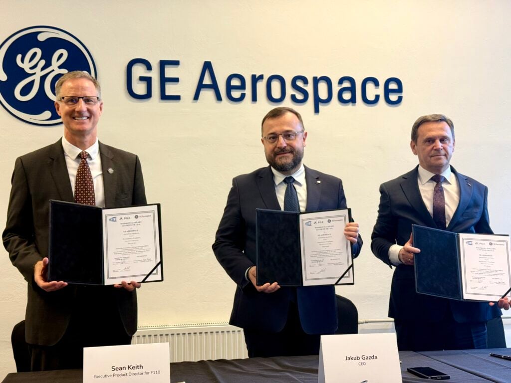 The MOU between GE Aerospace and WZL-2 was signed in Warsaw, Poland © GE Aerospace