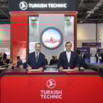 The new contract extension was signed at the MRO Europe event © Turkish Technic