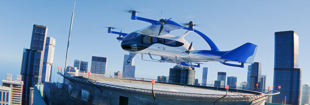 e200X eVTOL aircraft © ePlane Company