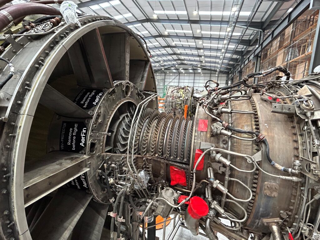 CFM56-5B engine top case repair