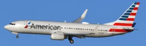The two Boeing 737-800 aircraft are on lease to American Airlines