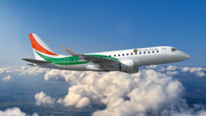 Image of Air Côte d’Ivoire Embraer E175 aircraft © Embraer