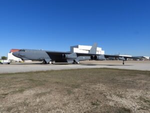 The first B-52 with an upgraded radar has successfully ferried to Edwards Air Force Base