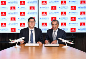 Emirates and GAMECO have now signed new multi-year agreements extending the existing Airbus A380 and Boeing 777 heavy maintenance lines