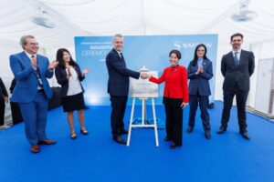 The official opening of Safran Electrical & Power's new production and maintenance facility in Singapore
