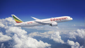 Boeing and Ethiopian Airlines announced the carrier’s order of nine 787 Dreamliner airplanes