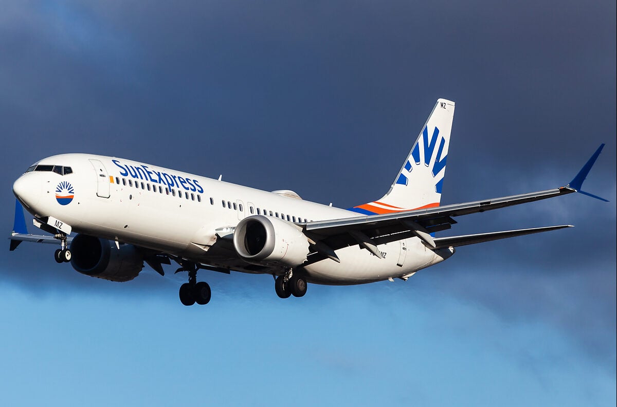 SunExpress has added four new B737-8s to its fleet