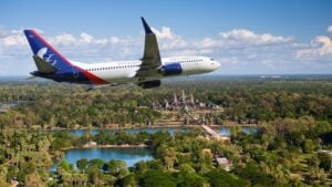 Air Cambodia's new ordered B737 MAX jets will fly in the airline’s new livery © Boeing