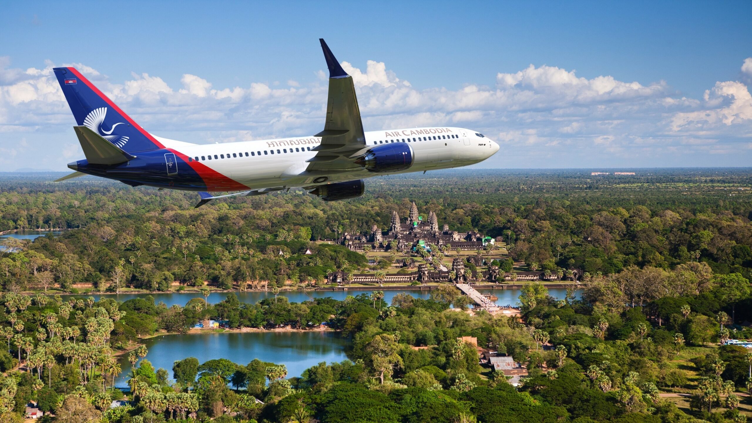 Air Cambodia's new ordered B737 MAX jets will fly in the airline’s new livery © Boeing