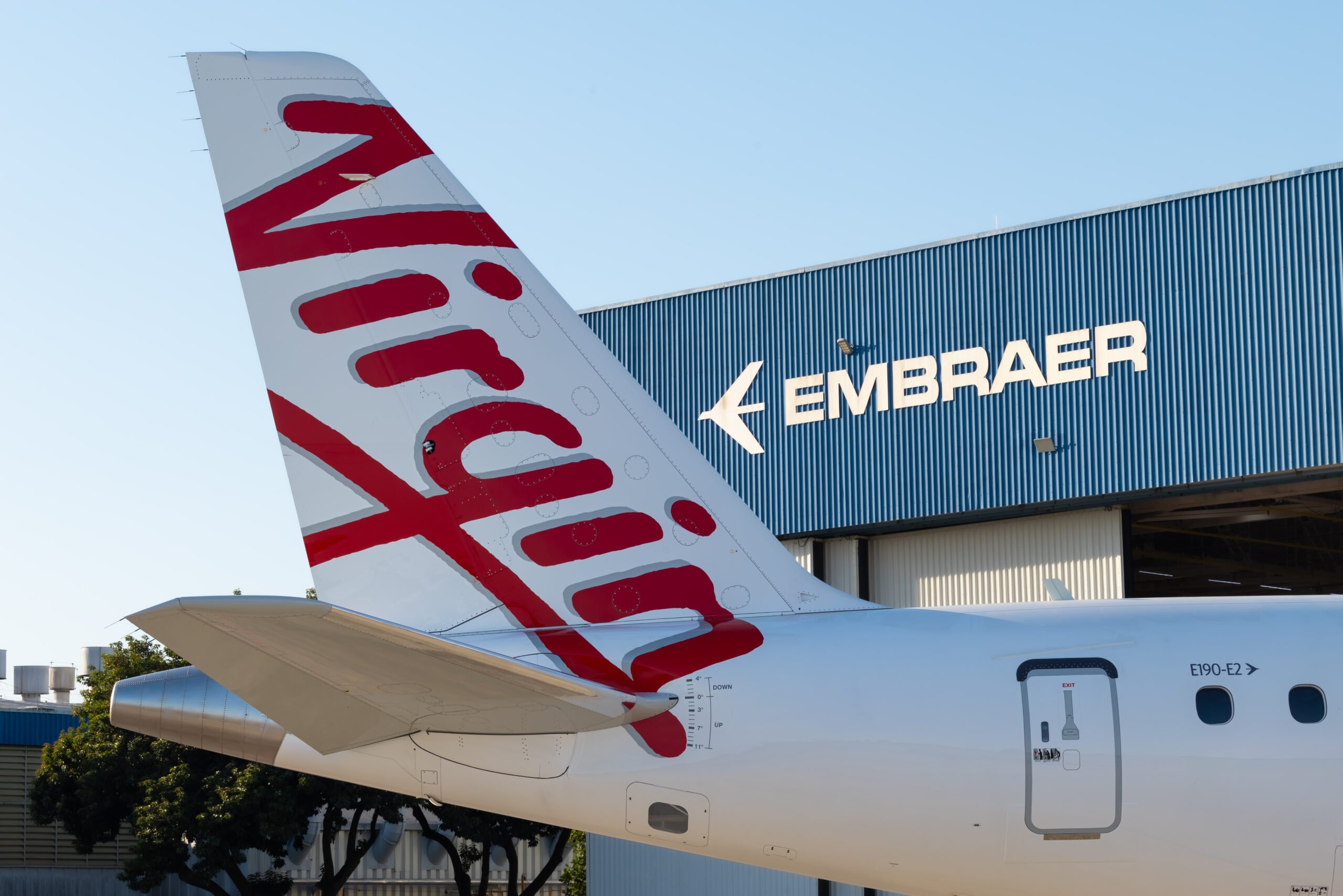 Virgin Australia will adopt Embraer’s AHEAD predictive maintenance system © Embraer