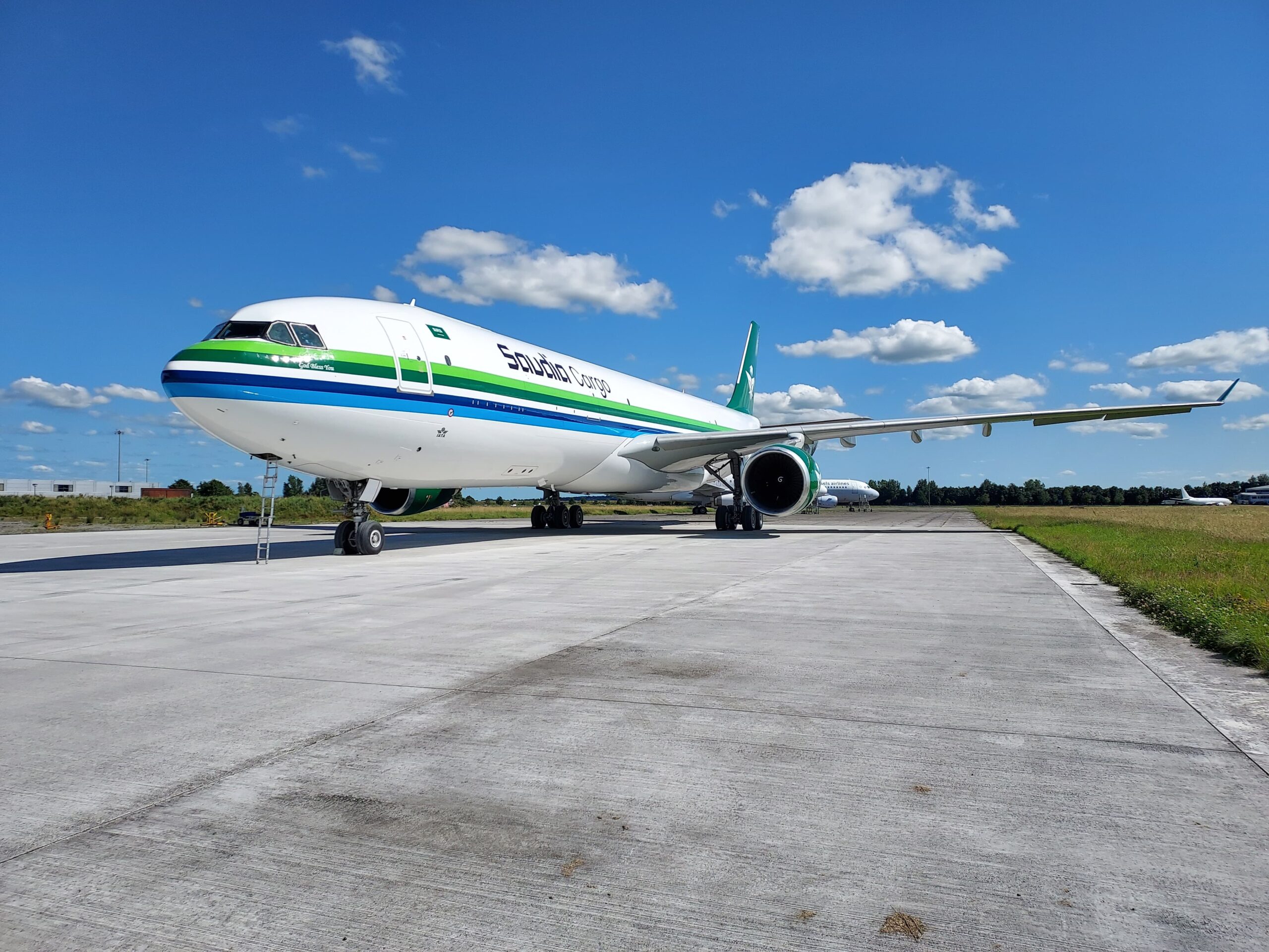 Airbus A330ceo aircraft operated for Saudi Airlines Cargo by ASL Airlines