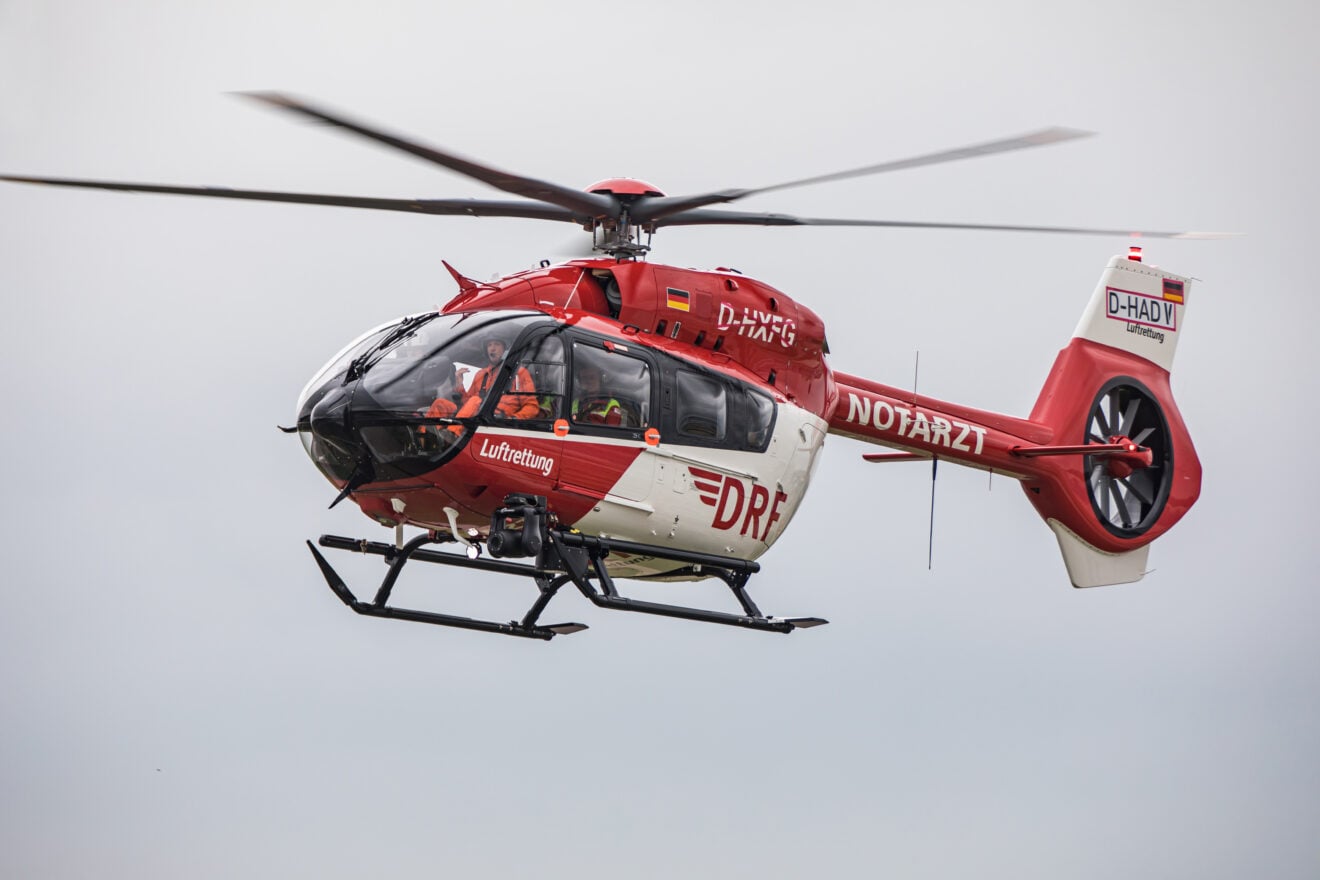 DLR H145 helicopter