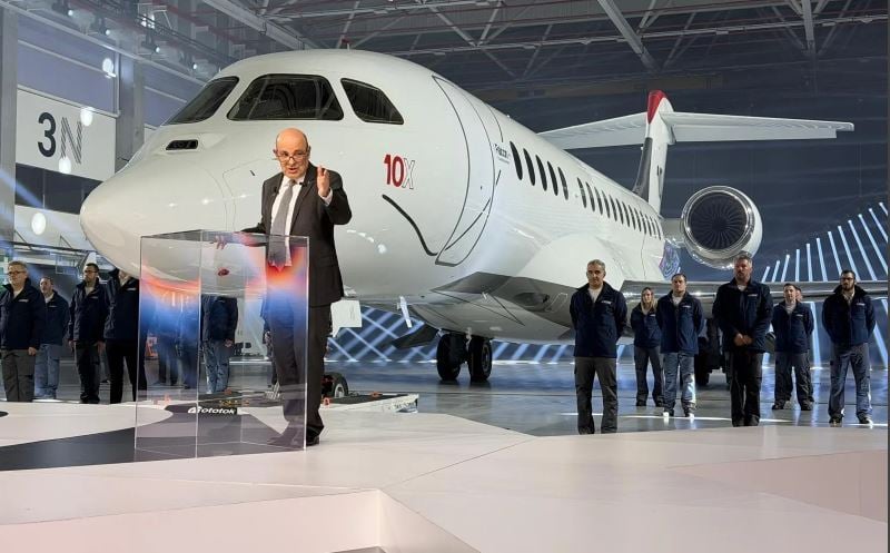 Unveiling the Falcon 10X Dassault
