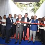Ribbon-cutting ceremony in Pune with Liebherr Aerospace Bharat Forge