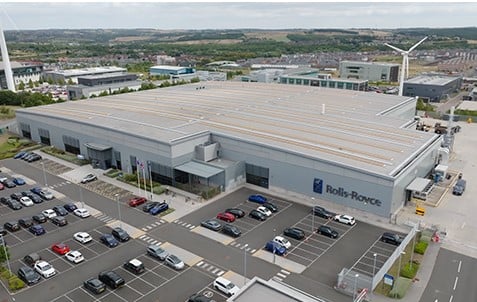 The Advanced Blade Casting Facility, Rotherham, UK &copy; Rolls-Royce