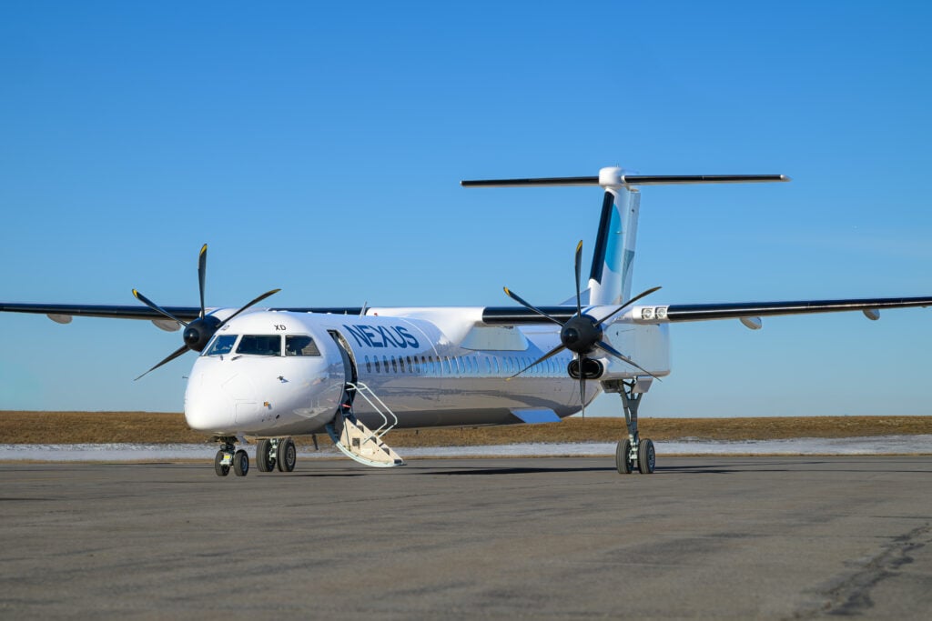 TrueNoord has delivered a refurbished Dash 8-400 to Nexus Airlines
