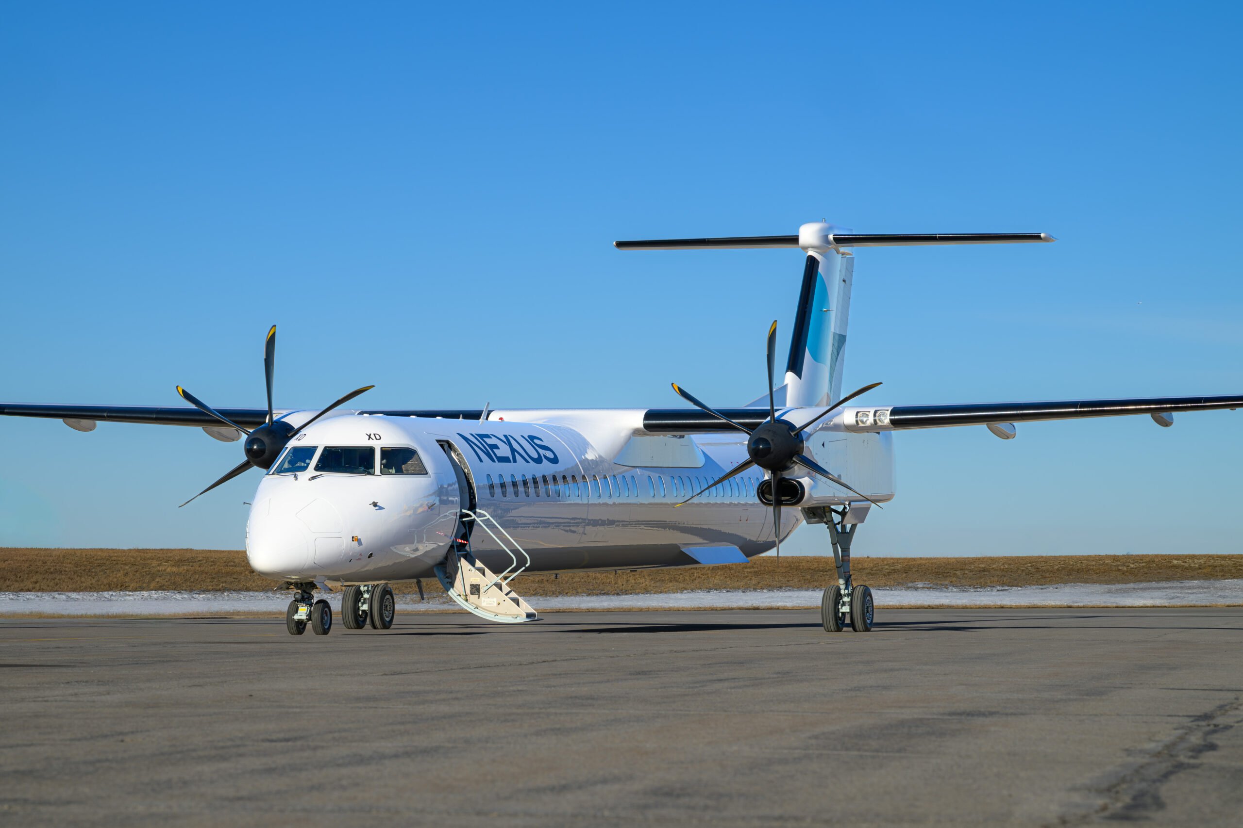 TrueNoord has delivered a refurbished Dash 8-400 to Nexus Airlines