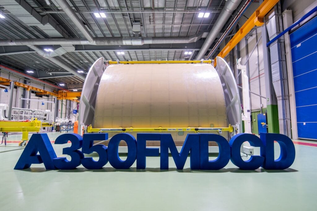 A350F main deck cargo door