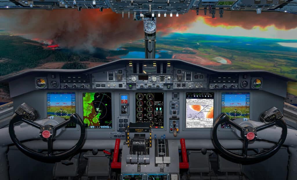 The InSight Flight Display System has received STC approval for the DHC CL-415 amphibious firefighting aircraft