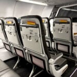 The Iberia A320neo cabin with sustainable seating features