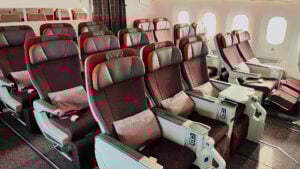 RECARO Premium-Economy Class seats for Air India's B787 retrofit programme © RECARO