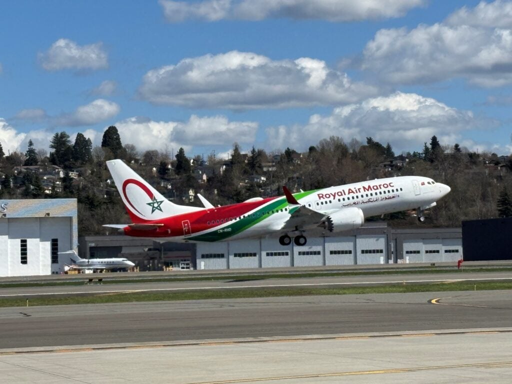 ACG has delivered the first of six B737-8 MAXs to Royal Air Maroc © ACG