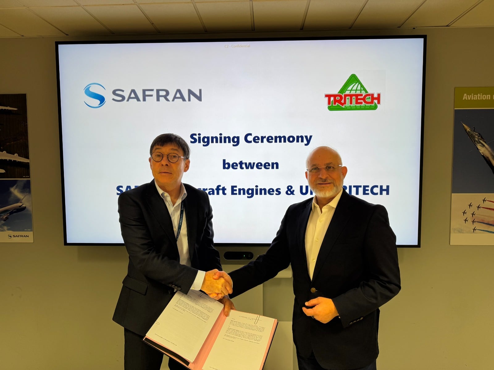 Safran Aircraft Engines and Uni Tritech have signed an MoU to manufacture LEAP engine components in India