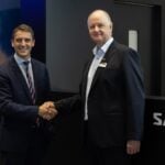 Thomas Lagaillarde, VP Product Management & Business Development at Satair (l) and Martin Nadol President of Schroth (r) © Satair
