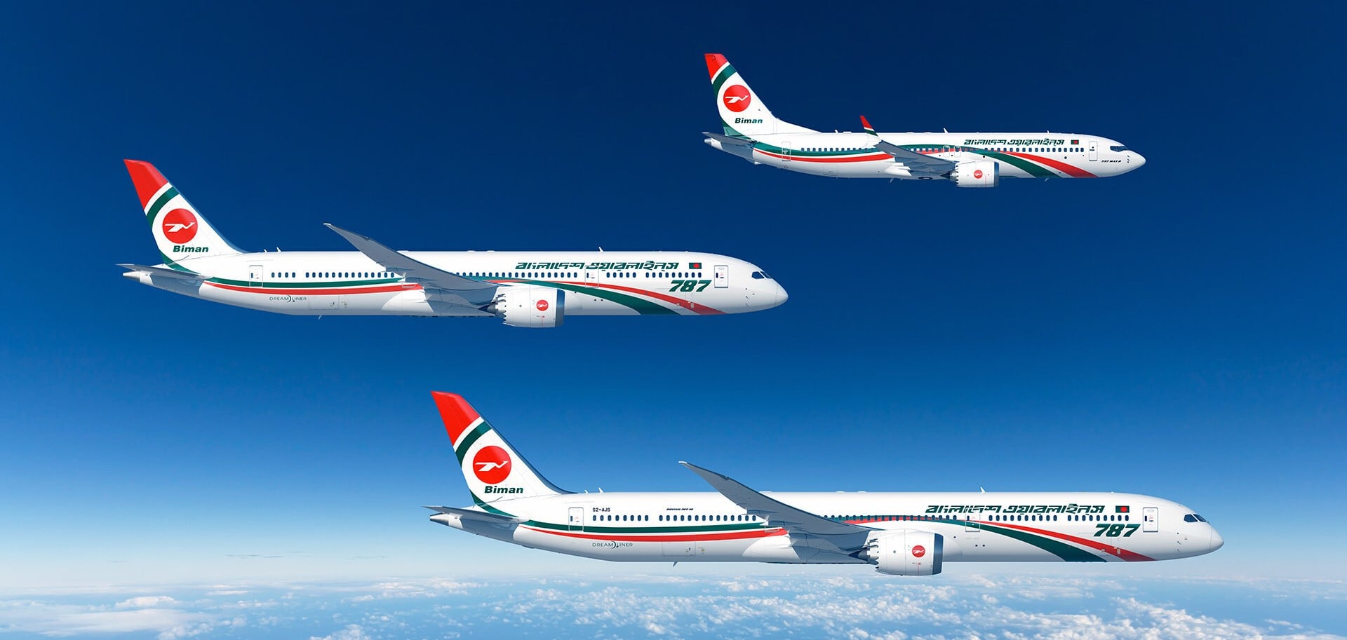 Biman Bangladesh Airlines places 14 aircraft order Boeing