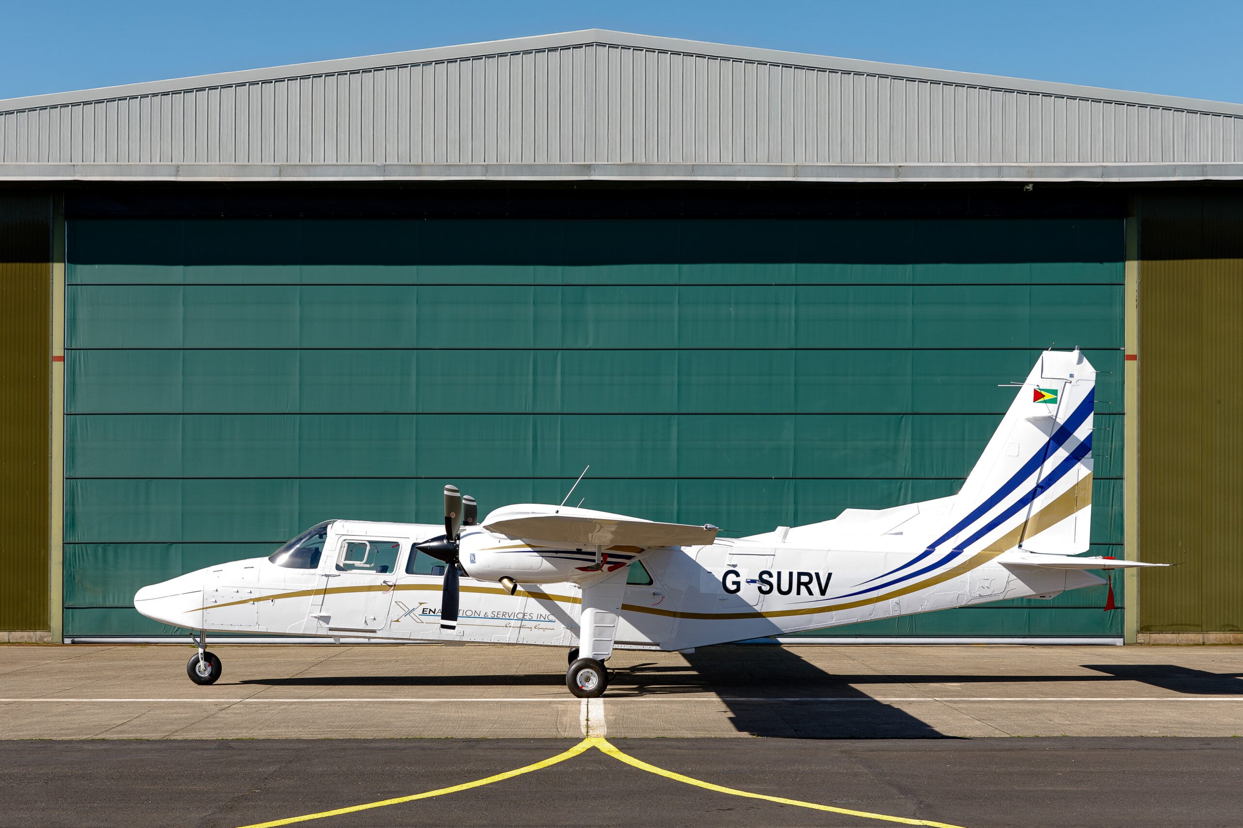 Xen Aviation has taken delivery of its first BN2T-4S Islander