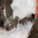 360 Foam Wash jet engine cleaning technology is being deployed to MRO shops globally © GE Aerospace