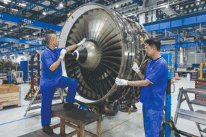 CFM56-5B engine maintenance in Zhuhai MTU Maintenance
